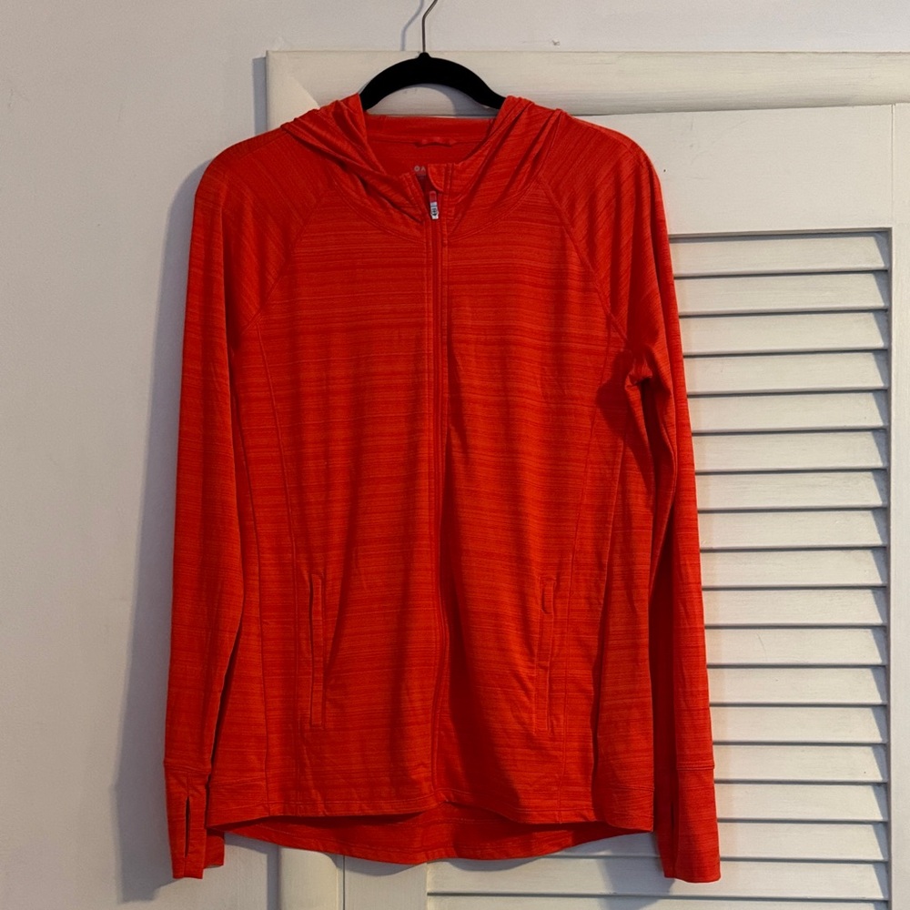 Athleta Vibrant Orange Pacifica SPF Jacket